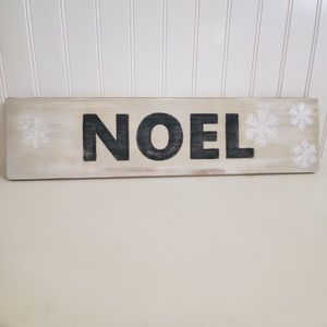 Noel sign 20” x 5”